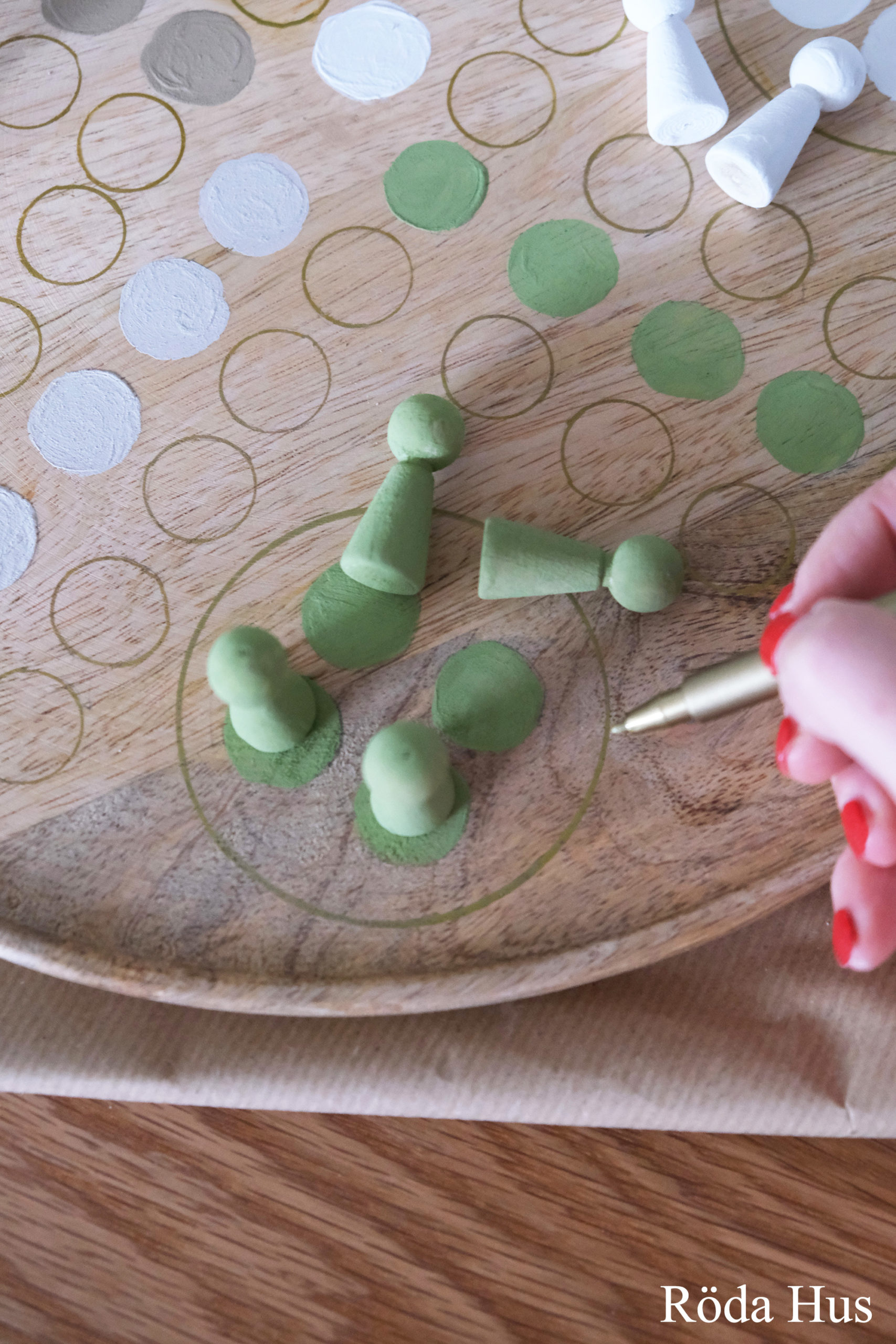  DIY- „Mensch ärgere Dich nicht“ – Spiel – Röda Hus 