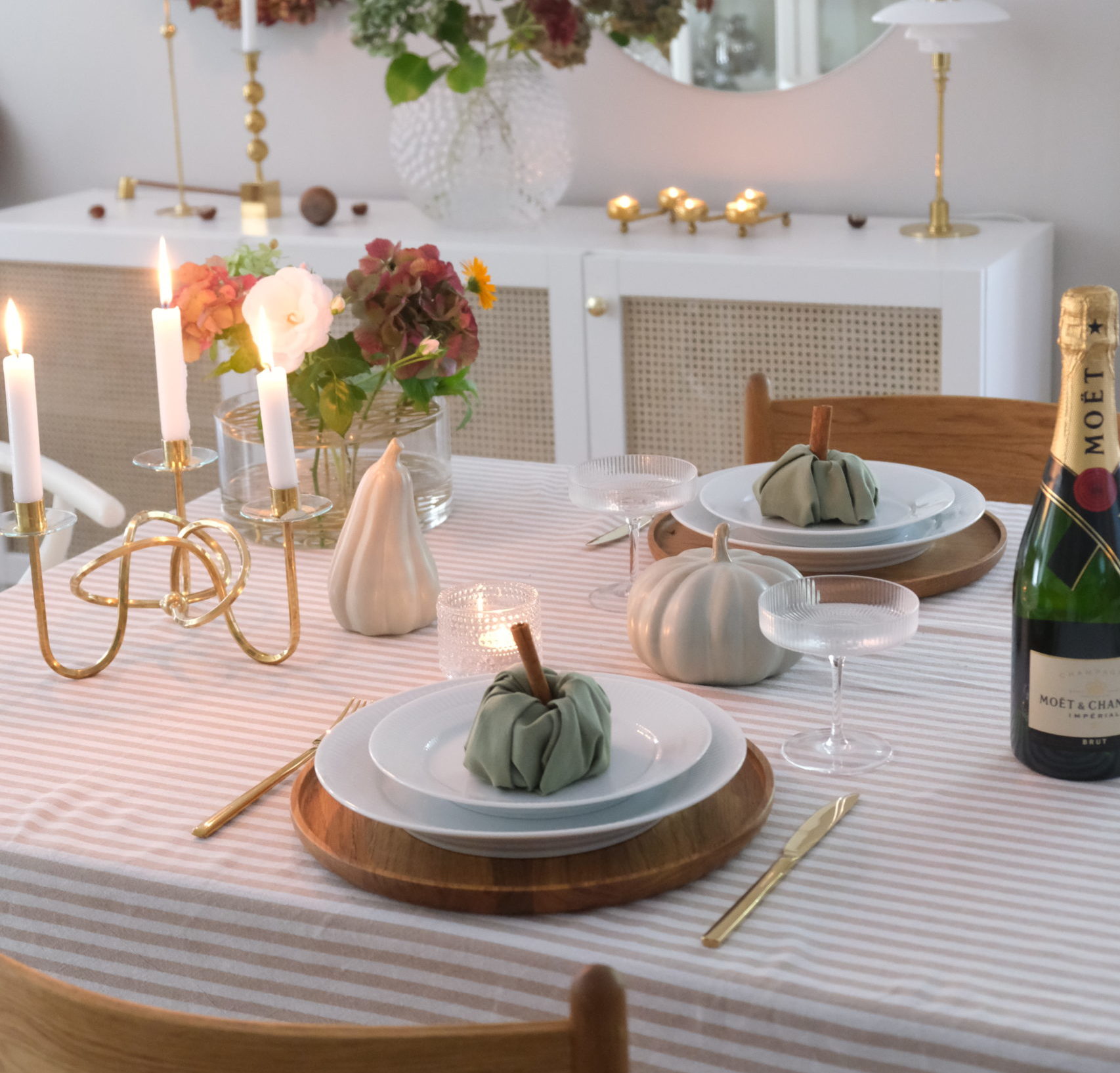 60 Stück Thanksgiving-Servietten Mit Rosa Kürbis-Design – Perfekt Für Herbstpartys & Feiern